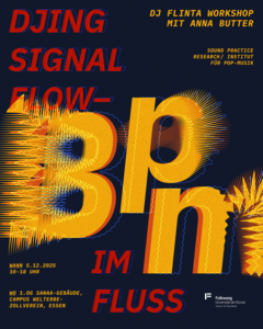 DJing Signal Flow; Design: Vanessa Arndt