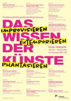 Ringvorlesung Improvisieren