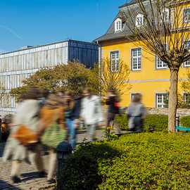 Folkwang Belebter Campus Essen Werden Alte Abtei c Luise Jakobi