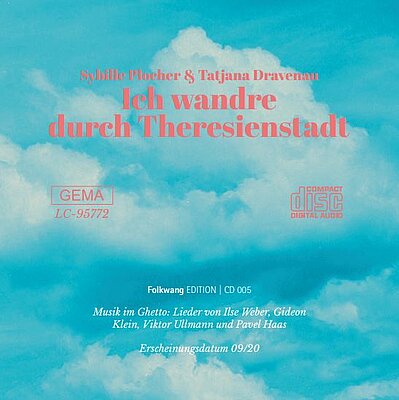 CD-Cover FolkwangEDITION "Ich wandre durch Theresienstadt", Gestaltung: Dario Kraus